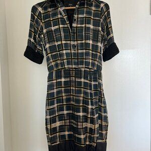 Risto satin shirt dress Size XS